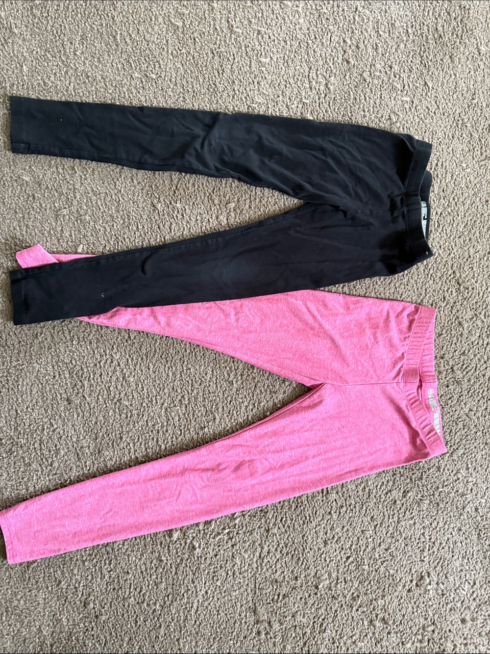 wonder nation Girls Leggings Pack - Black & Pink